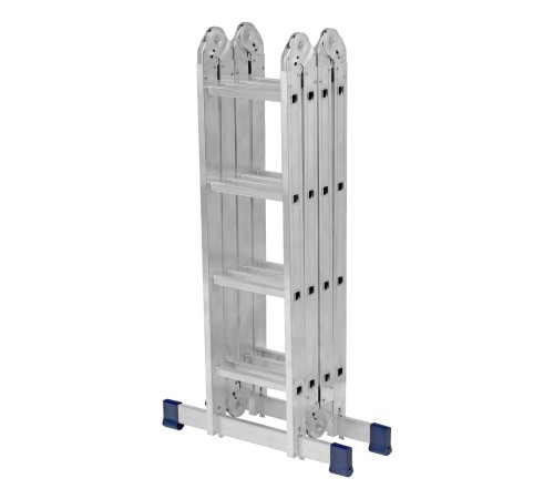 Лестница шарнирная алюминиевая, 4 х 4 ступени, Сибртех