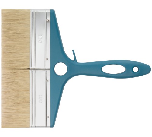 Кисть флейцевая "Атлант", натуральная светлая щетина, пластиковая ручка  8" (200 мм) FIT IT Кисть флейцевая "Атлант", натуральная светлая щетина, пластиковая ручка  8" (200 мм) FIT IT