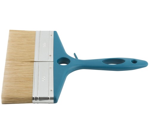 Кисть флейцевая "Атлант", натуральная светлая щетина, пластиковая ручка  8" (200 мм) FIT IT Кисть флейцевая "Атлант", натуральная светлая щетина, пластиковая ручка  8" (200 мм) FIT IT