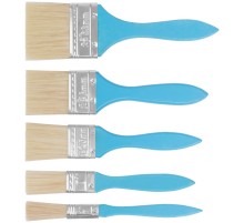 Кисти флейцевые, синяя ручка, набор 5 шт. (1/2", 1", 1,5", 2",2,5") FIT DIY Кисти флейцевые, синяя ручка, набор 5 шт. (1/2", 1", 1,5", 2",2,5") FIT DIY
