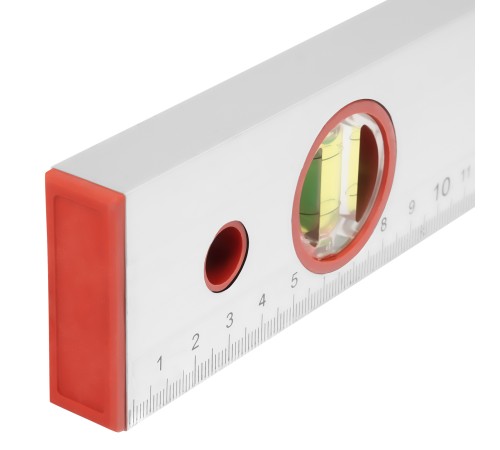 Уровень алюминиевый, 1800 мм, 2 глазка, линейка Sparta