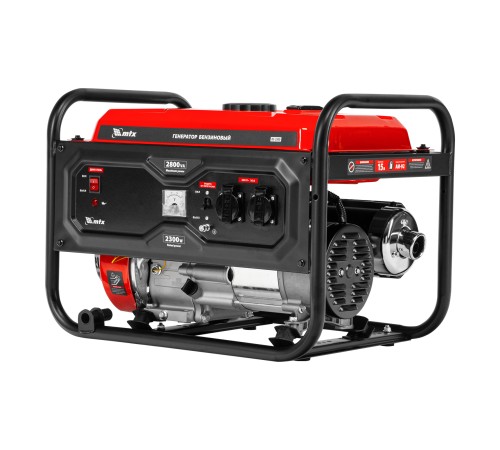 Генератор бензиновый RS-3500, 2,8 кВт, 230В, ручной стартер MTX