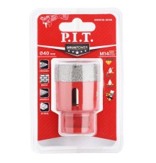 Коронка алмазная по керамограниту P.I.T. AMAS18-0040