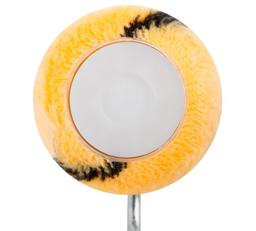 Валик полиакриловый, бежевый с черной полоской, диам. 40/61 мм; ворс 10,4 мм, 100 мм FIT IT Валик полиакриловый, бежевый с черной полоской, диам. 40/61 мм; ворс 10,4 мм, 100 мм FIT IT