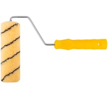 Валик полиакриловый, бежевый с черной полоской, диам. 40/61 мм; ворс 10,4 мм, 180 мм FIT IT