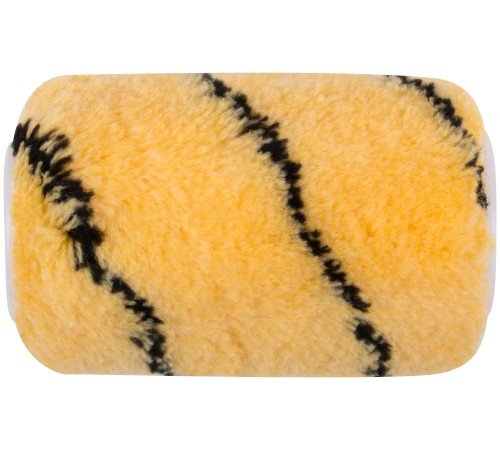 Ролик полиакриловый, бежевый с черной полоской, диам. 40/61 мм; ворс 10,4 мм, 100 мм FIT IT Ролик полиакриловый, бежевый с черной полоской, диам. 40/61 мм; ворс 10,4 мм, 100 мм FIT IT