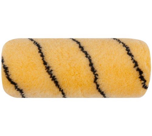 Ролик полиакриловый, бежевый с черной полоской, диам. 40/61 мм; ворс 10,4 мм, 150 мм FIT IT Ролик полиакриловый, бежевый с черной полоской, диам. 40/61 мм; ворс 10,4 мм, 150 мм FIT IT