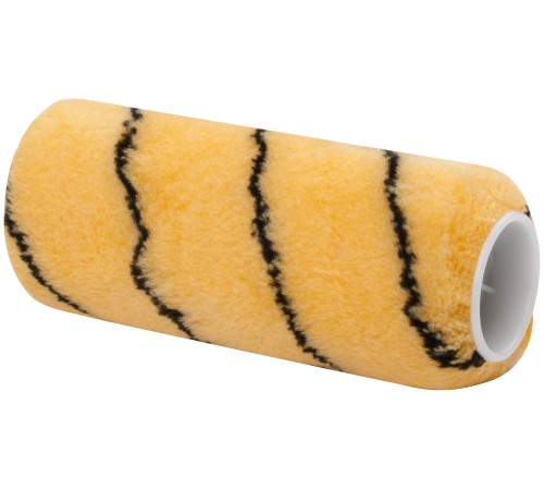 Ролик полиакриловый, бежевый с черной полоской, диам. 40/61 мм; ворс 10,4 мм, 150 мм FIT IT Ролик полиакриловый, бежевый с черной полоской, диам. 40/61 мм; ворс 10,4 мм, 150 мм FIT IT
