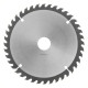 Пильный диск по дереву с гвоздями, ф190 х 30 мм, 40 зубов Denzel