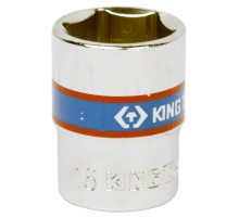 Головка торцевая стандартная шестигранная 3/8", 16 мм KING TONY 333516M