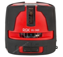 Лазерный уровень RGK UL-360 с калибровкой