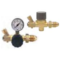 Пропановый редуктор SIEVERT с регулировкой давления и клапаном утечки