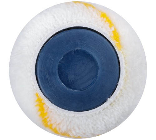 Валик полиакрил/полиэстер/хлопок, с желтой полосой, каркасная система, диам. 40/60 мм; ворс 10 мм, 180 мм FIT IT