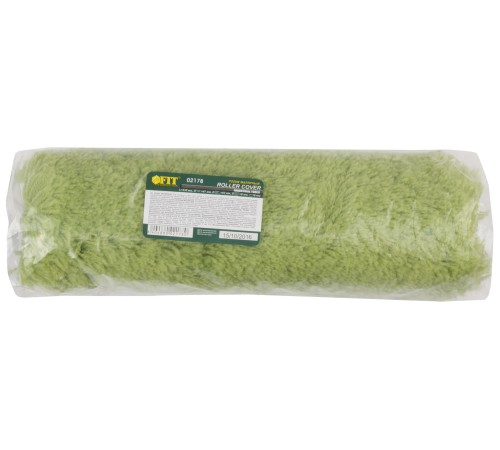 Ролик полиакриловый нитяной зеленый Профи, бюгель 8 мм, диам. 47/83 мм, ворс 18 мм, 230 мм FIT IT Ролик полиакриловый нитяной зеленый Профи, бюгель 8 мм, диам. 47/83 мм, ворс 18 мм, 230 мм FIT IT