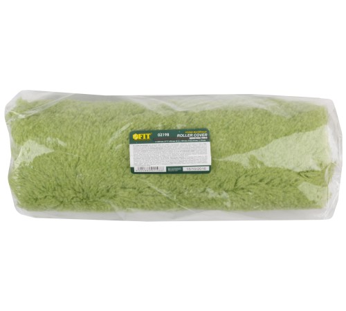 Ролик полиакриловый нитяной зеленый Профи, бюгель 8 мм, диам. 58/94 мм, ворс 18 мм, 230 мм FIT IT Ролик полиакриловый нитяной зеленый Профи, бюгель 8 мм, диам. 58/94 мм, ворс 18 мм, 230 мм FIT IT