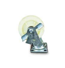 Колесо большегрузное поворотное SCdnb 63 150 мм полипропиленовое с тормозом Колесо большегрузное поворотное SCdnb 63 150 мм полипропиленовое с тормозом