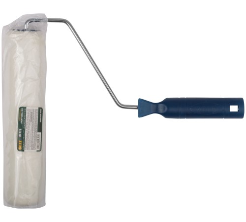 Валик велюровый диам. 42/50 мм, ворс 4 мм, каркасная система, белый, 230 мм FIT IT Валик велюровый диам. 42/50 мм, ворс 4 мм, каркасная система, белый, 230 мм FIT IT