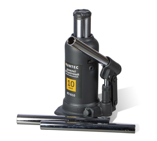RUNTEC RT-VJ10 Домкрат бутылочный профессиональный 10 т, 220-488 мм RUNTEC RT-VJ10 Домкрат бутылочный профессиональный 10 т, 220-488 мм