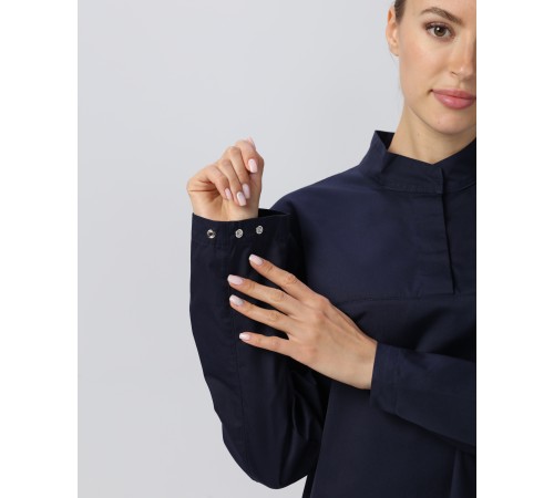 Костюм женский ХАССП-Стандарт NEW (тк.Смесовая,160), т.синий