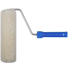 Валик шерсть 100%, белый, Профи, диам. 47/87 мм, бюгель 8 мм, ворс 20 мм, 230 мм FIT IT