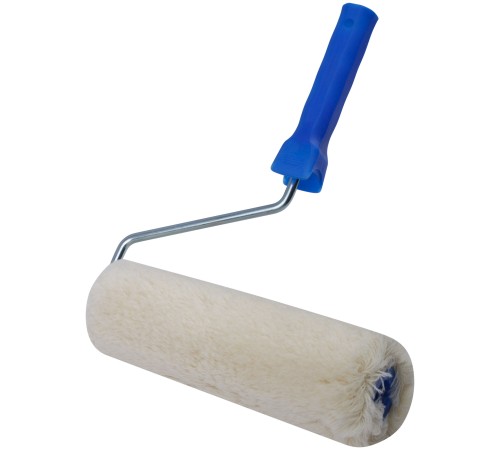 Валик шерсть 100%, белый, Профи, диам. 47/87 мм, бюгель 8 мм, ворс 20 мм, 230 мм FIT IT Валик шерсть 100%, белый, Профи, диам. 47/87 мм, бюгель 8 мм, ворс 20 мм, 230 мм FIT IT