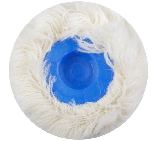 Валик шерсть 100%, белый, Профи, диам. 47/87 мм, бюгель 8 мм, ворс 20 мм, 230 мм FIT IT Валик шерсть 100%, белый, Профи, диам. 47/87 мм, бюгель 8 мм, ворс 20 мм, 230 мм FIT IT