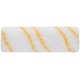 Ролик сменный полиакриловый белый с желтой полосой "миди", диам. 30/54 мм; ворс 12 мм, 150 мм FIT IT