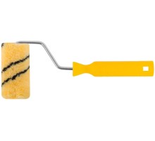 Валик полиакриловый бежевый с черной полосой "миди", диам. 30/51 мм; ворс 10,5 мм, 100 мм FIT IT