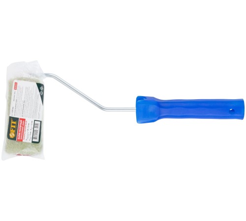 Валик полиакриловый зеленый "миди", диам. 28/52 мм, ворс 12 мм, 100 мм FIT IT Валик полиакриловый зеленый "миди", диам. 28/52 мм, ворс 12 мм, 100 мм FIT IT