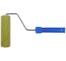 Валик полиакриловый зеленый "миди", диам. 28/52 мм, ворс 12 мм, 150 мм FIT IT