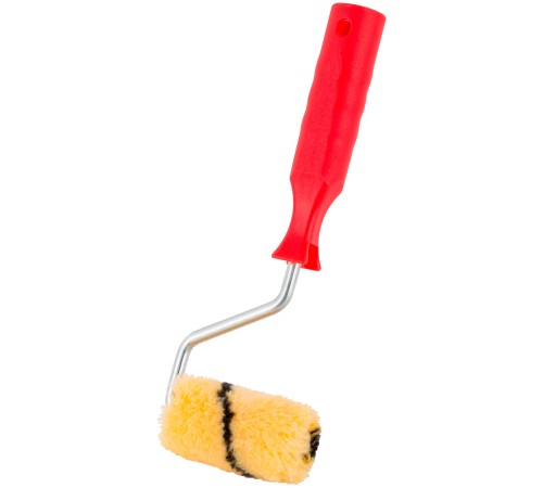 Валик полиакриловый "мини" "Тигр", диам.15/36 мм, ворс 10,5 мм,  60 мм КУРС Валик полиакриловый "мини" "Тигр", диам.15/36 мм, ворс 10,5 мм,  60 мм КУРС