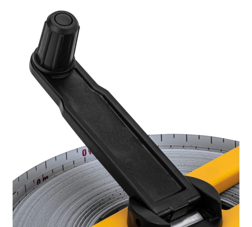 Рулетка геодезическая 50 м х 13 мм, открытый корпус, металлическая лента Denzel Рулетка геодезическая 50 м х 13 мм, открытый корпус, металлическая лента Denzel