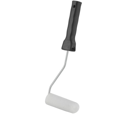 Валик поролоновый белый с ручкой "мини" 100 мм + 2 сменных ролика FIT IT Валик поролоновый белый с ручкой "мини" 100 мм + 2 сменных ролика FIT IT