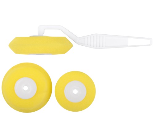 Валик поролоновый желтый угловой, набор 3 шт. FIT IT Валик поролоновый желтый угловой, набор 3 шт. FIT IT