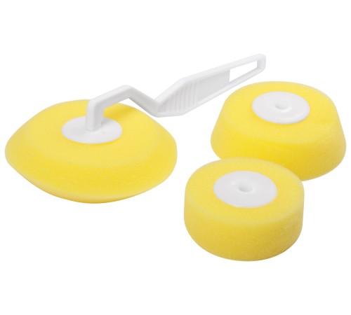 Валик поролоновый желтый угловой, набор 3 шт. FIT IT Валик поролоновый желтый угловой, набор 3 шт. FIT IT