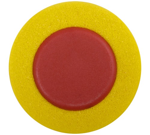 Валик прижимной резиновый, для обоев, желтый  50 мм КУРС