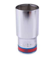 Головка торцевая глубокая шестигранная 1/2", 1-1/8", дюймовая KING TONY 423536S