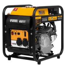 Генератор инверторный GT-3500iF, 3.5 кВт, 230 В, бак 5 л, открытый корпус, ручной старт Denzel