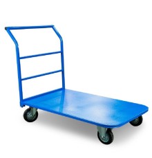 Тележка платформенная TOR ТП-7 (600х1200) г/п 435 кг (160мм)