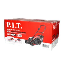 Газонокосилка аккумуляторная бесщёточная P.I.T. PLM20H-430A (2 АКБ, ЗУ) (Арт. 106200802210)