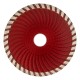 Диск алмазный, отрезной Turbo, 125 х 22.2 мм, сухая резка Matrix Professional