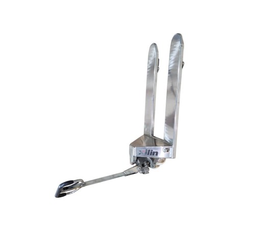 Тележка гидравлическая 2500 кг 1150 мм XILIN BFS нержавеющая сталь (нейлоновые колеса)