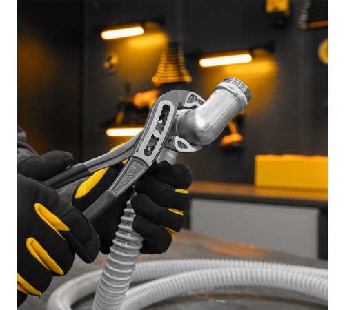 Клещи переставные, обливные рукоятки, 240 мм Denzel