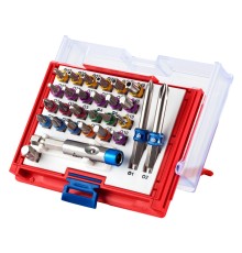 Набор вставок (бит) 1/4", PH, PZ, Hex, Torx, Slotted, 28 предметов МАСТАК 058-11028C Набор вставок (бит) 1/4", PH, PZ, Hex, Torx, Slotted, 28 предметов МАСТАК 058-11028C