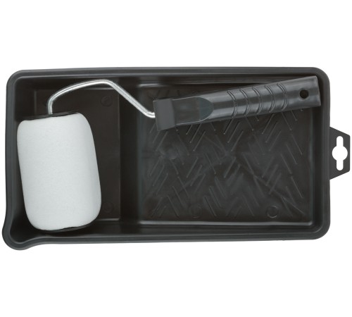 Набор для покраски откосов (ванночка 290х150 мм + валик поролон 100 мм) FIT РОС Набор для покраски откосов (ванночка 290х150 мм + валик поролон 100 мм) FIT РОС