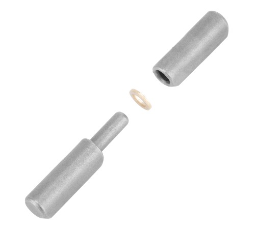 Петля каплевидная, D 10 x 65 мм с латунной шайбой Сибртех