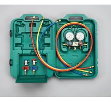 Двухвентильный манометрический коллектор Refco BM2-3-Auto-Set-DS-RC-R1234yf Двухвентильный манометрический коллектор Refco BM2-3-Auto-Set-DS-RC-R1234yf