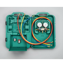 Двухвентильный манометрический коллектор Refco BM2-3-Auto-Set-DS-RC