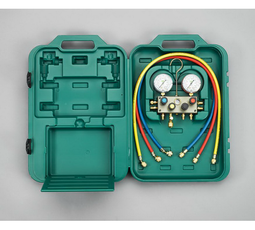 Четырехвентильный манометрический коллектор Refco BM4-3-DS-R32 Четырехвентильный манометрический коллектор Refco BM4-3-DS-R32