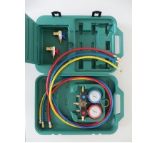 Двухвентильный манометрический коллектор Refco M2-3-Auto-Set-DS